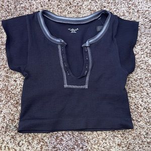 Urban outfitters out from under short sleeve crop top